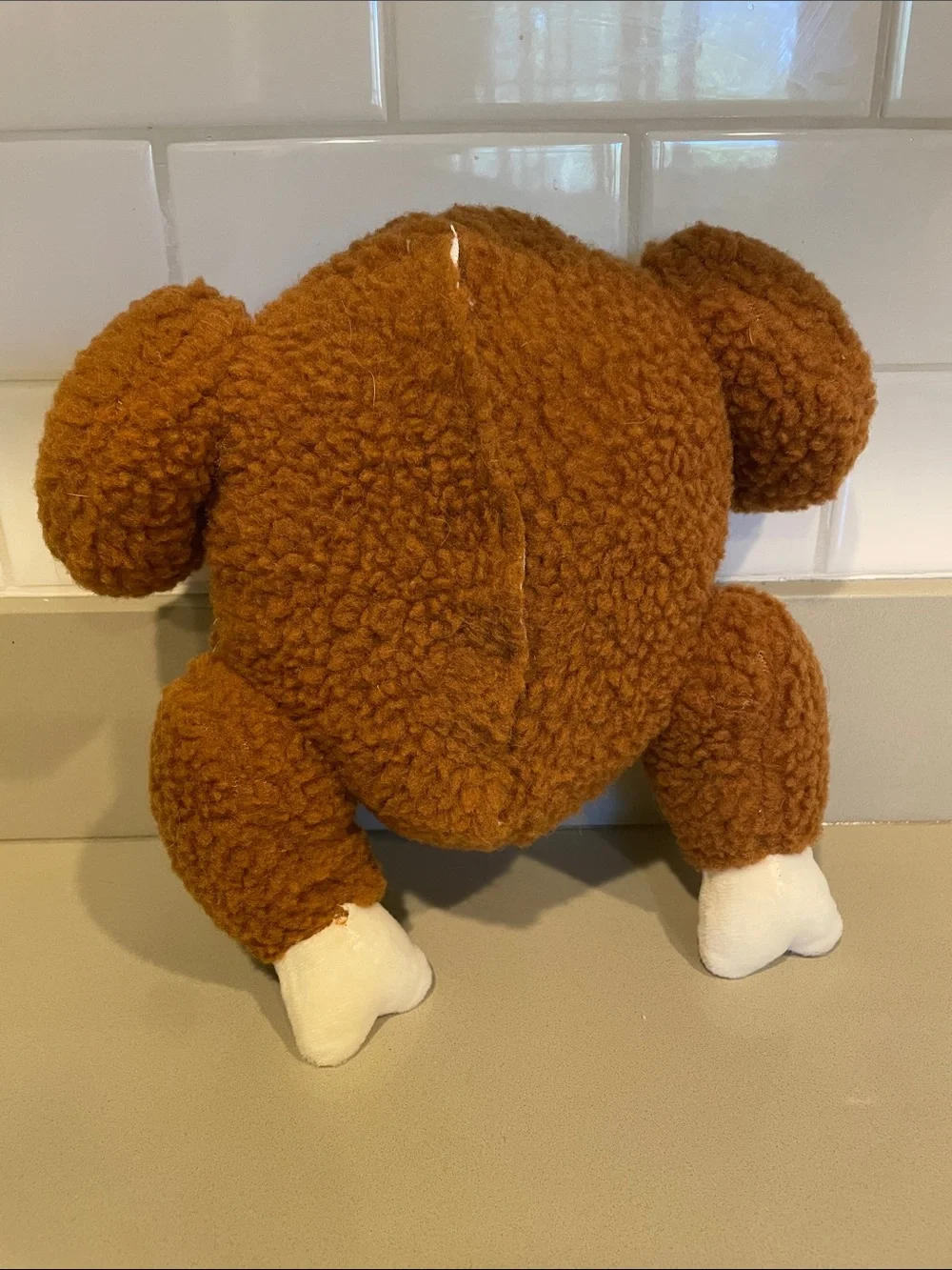 Stuffed Turkey Dog Toy - Like New